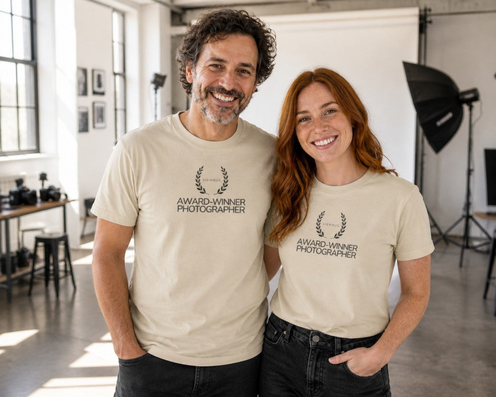 Awarded Photographer: Unisex Cotton Crew Tee