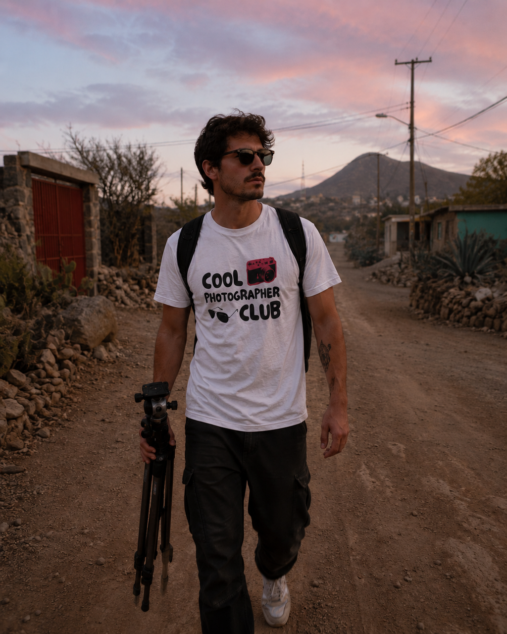 Unisex Cool Photographer Club T-Shirt