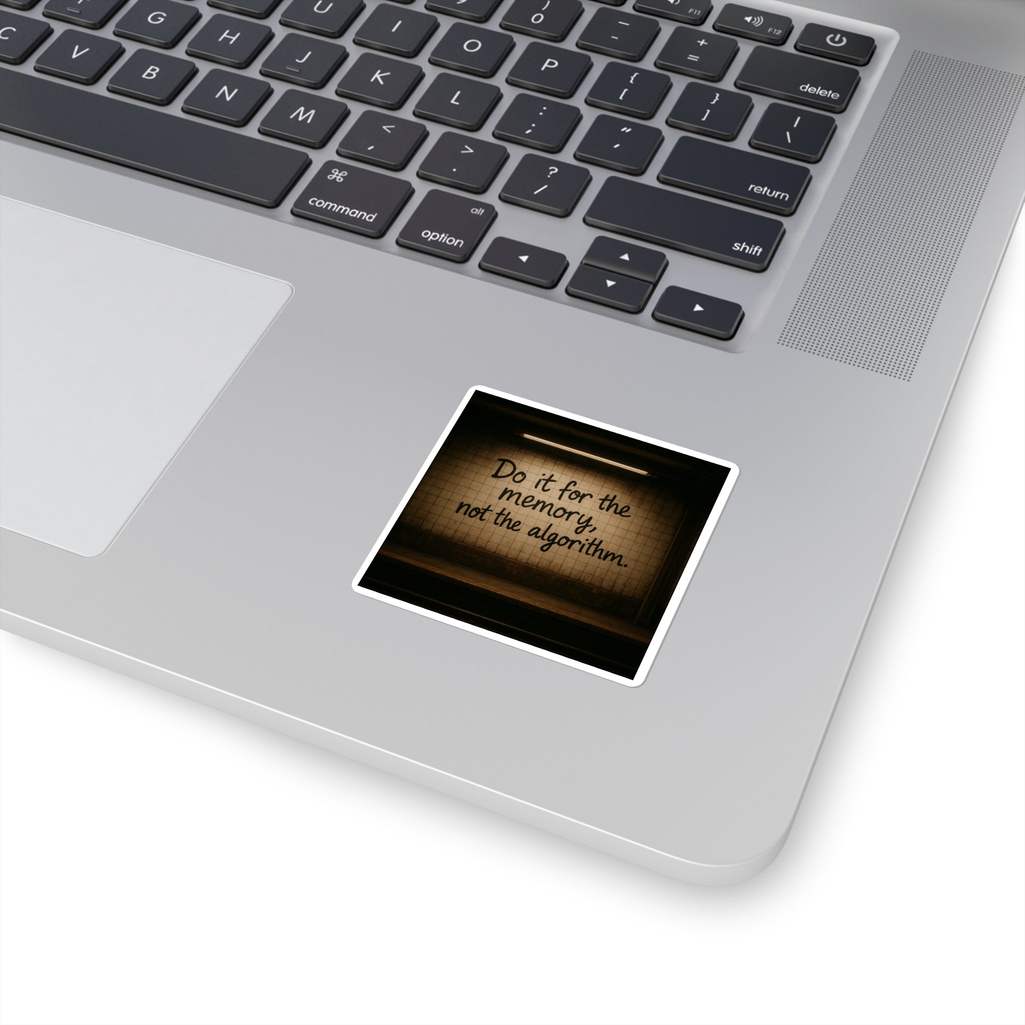 Do it for the memory: Square Stickers
