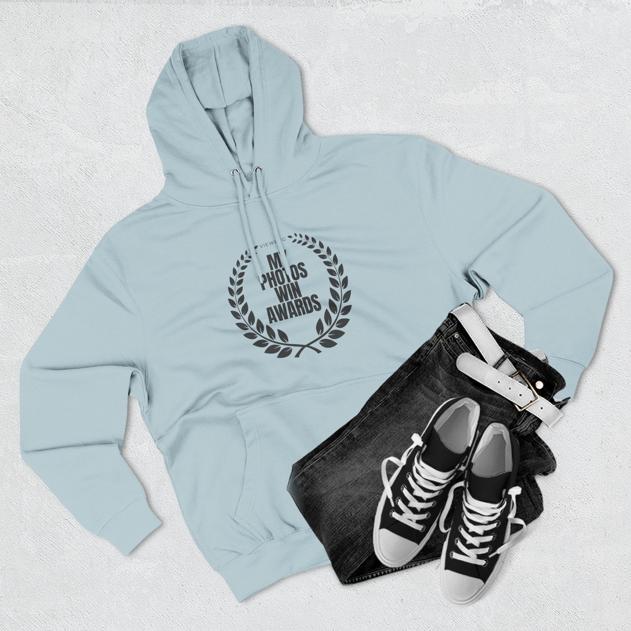 My Photos Win: Three-Panel Fleece Hoodie