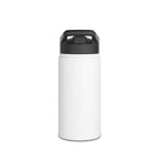 Visual Strength: Stainless Steel Water Bottle, Standard Lid