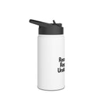 Celebrated Photographer: Stainless Steel Water Bottle, Standard Lid